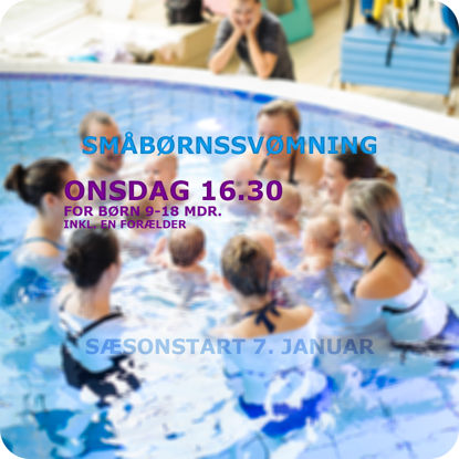 SmåbørnSvømning i Køge Svømmeland