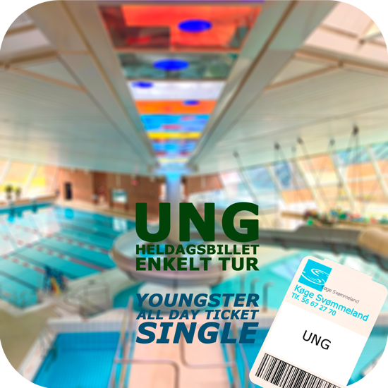 Ungdomsbillet til Køge Svømmeland