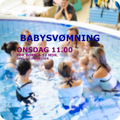 BabySvømning og SmåbørnsSvømning i Køge Svømmeland
